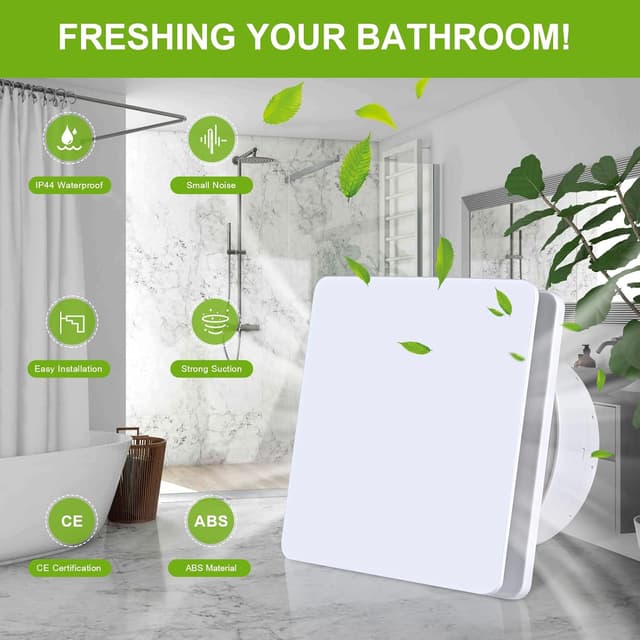 Thumbnail 3 de FanGoFast Badlüfter 150mm leiser Ventilator