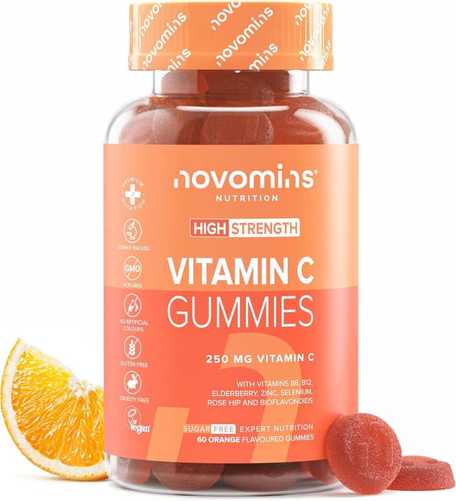 Detalle de Novomins Gummies Vitamine C 250 mg sans sucre