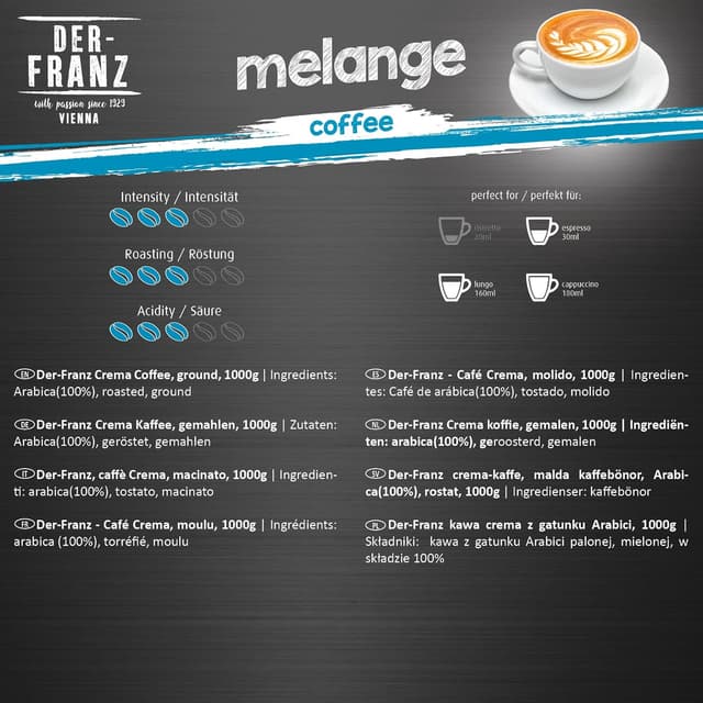 Thumbnail 2 de Der-Franz Melange molido 4 x 1000 g