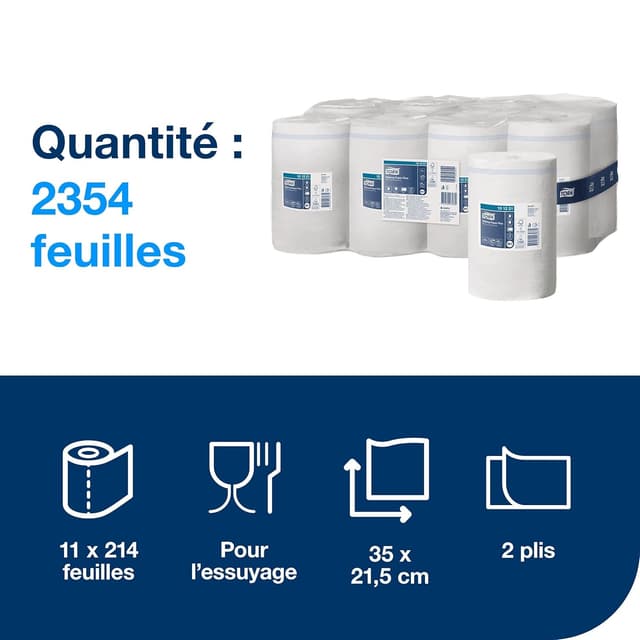 Thumbnail 1 de Tork 101221 Papier essuyage Mini bobine M1