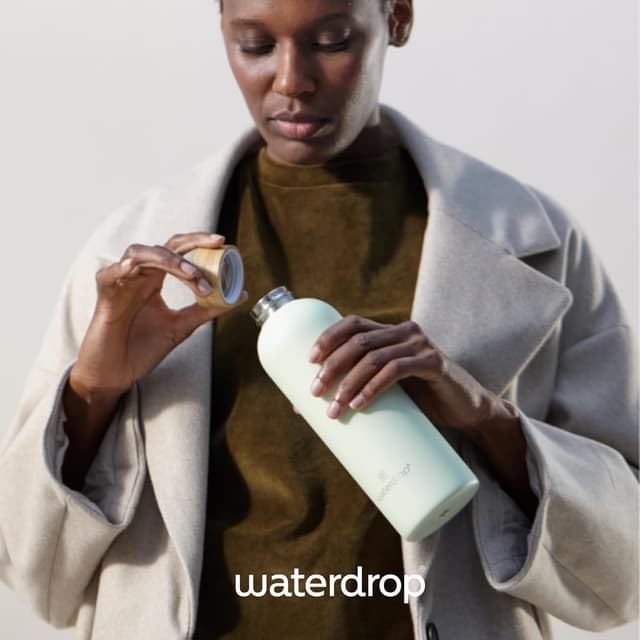 Thumbnail 6 de waterdrop® Borraccia Termica in acciaio inox da 600 ml, mantiene caldo 24 ore e freddo 12