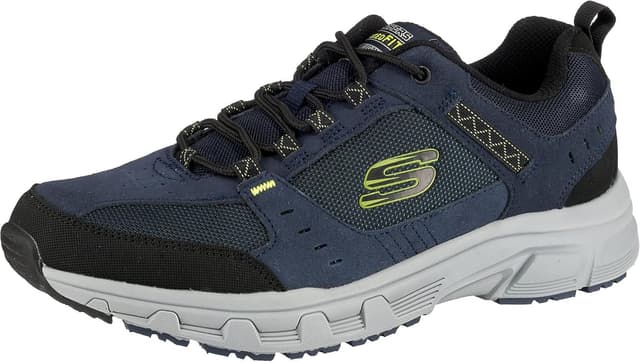 Detalle de Baskets homme Skechers 51893 Nvbk en daim et synthétique