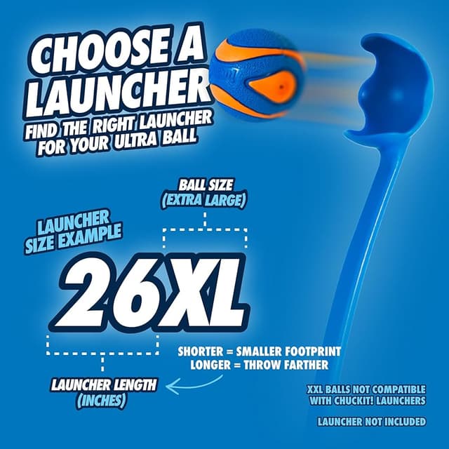 Thumbnail 5 de Chuckit Ultra Squeaker Ball XL 1 unidad