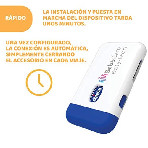Detalle 1 de Chicco Bebècare Easy-Tech: Sistema Antiabandono Bluetooth para Bebés