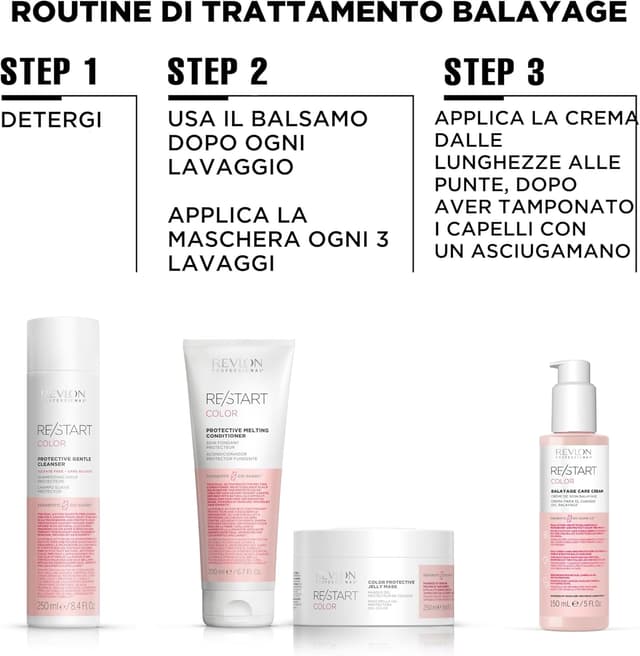 Thumbnail 6 de Revlon Professional RE/START Color Balayage Care Cream – trattamento senza risciacquo vegano per capelli con balayage, 150 ml