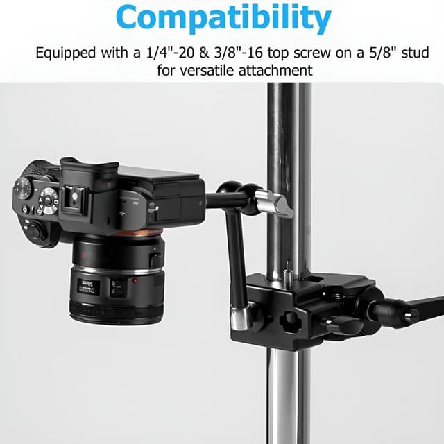 Detalle 2 de Super Clamp 1/4 and 3/8 thread stud