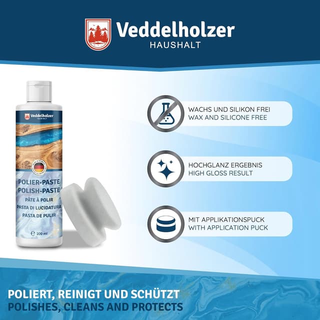 Detalle 2 de Veddelholzer Profi Polierpaste 200 ml