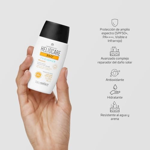 Detalle 2 de Heliocare 360º Pediatrics Mineral SPF 50+ mineral infantil para piel sensible y atópica (50 ml)