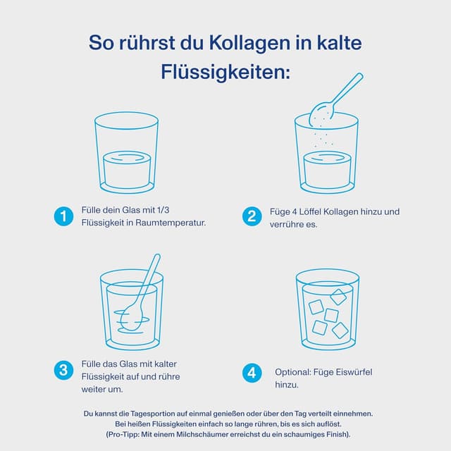 Detalle de Vital Proteins Collagen Peptides 264 g – reine Kollagen-Peptide (Typ 1 & 3), geschmacksneutral