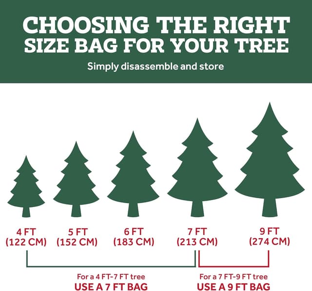 Thumbnail 6 de Zober Tree Storage Bag for 9-Foot Artificial Trees 🎄