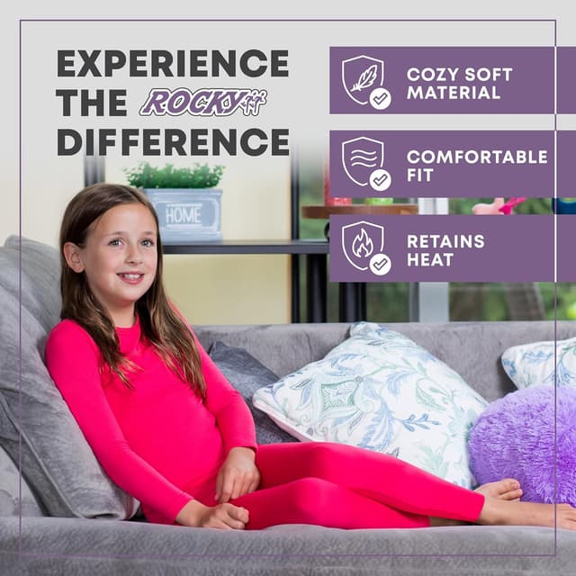 Thumbnail 5 de Rocky Thermal Underwear for Kids 2-Pack