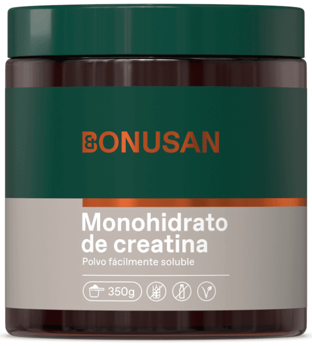 Imagen de Bonusan Creatina Monohidrato 350 g 🥤 en OfertitasTOP