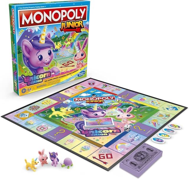 Thumbnail 6 de Monopoly Junior Unicorn Edition Game 5+