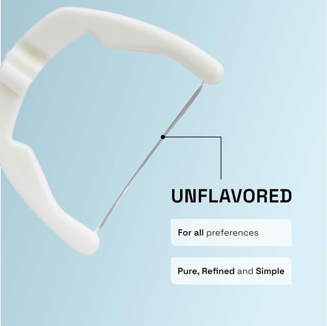 Thumbnail 6 de REACH Ultraclean Access Flosser Starter Kit (Unflavored) — Plaque Remover for Hard-to-Reach Areas, PFAS-Free (1 Handle + 8 Refill Heads)