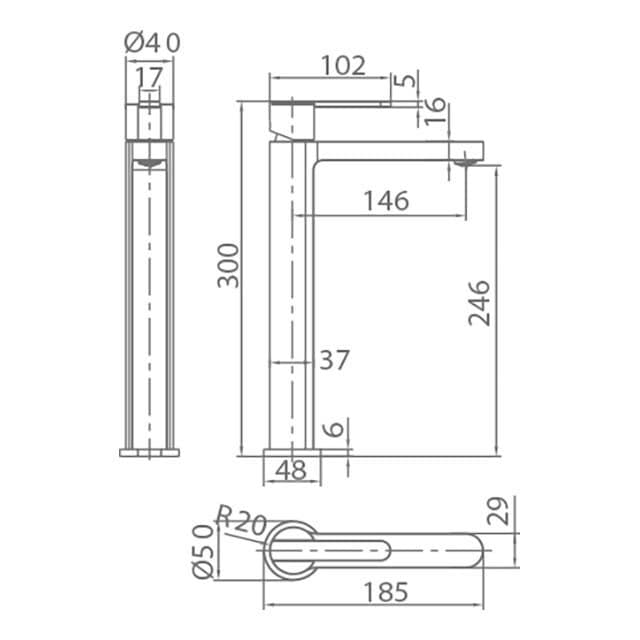 Thumbnail 2 de Grifo monomando Imex Roma 🛁