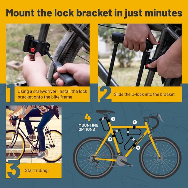 Thumbnail 4 de SIGTUNA 16 mm Lucchetto bici robusto 🔒