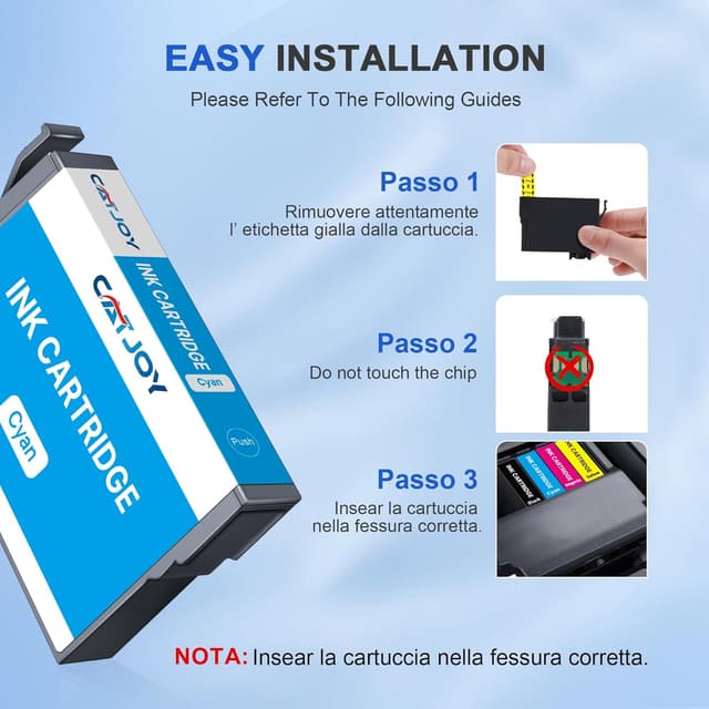 Thumbnail 5 de CATJOY 604XL ink cartridges 10 pack