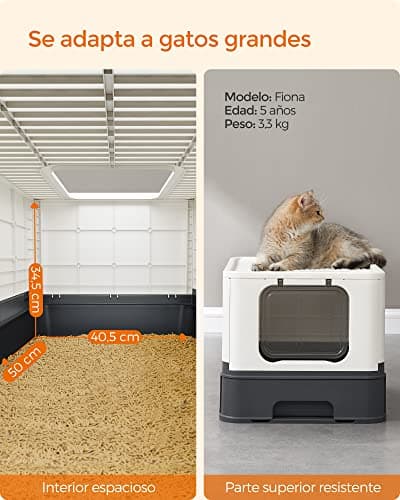 Thumbnail 6 de Feandrea PPT001W01 arenero 50x40,5x34,5 cm