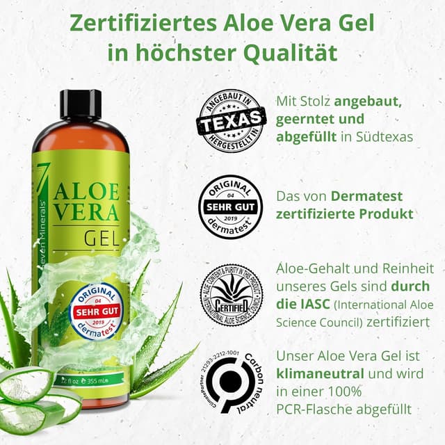 Thumbnail 4 de Aloe Vera Gel 99% Bio 355 ml