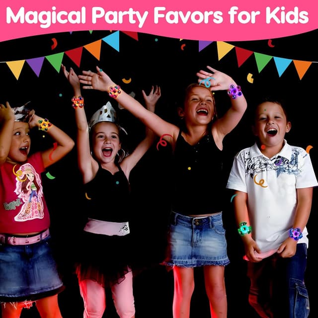 Thumbnail 3 de 24PCS Light Up Spinner Bracelets Glow ๐