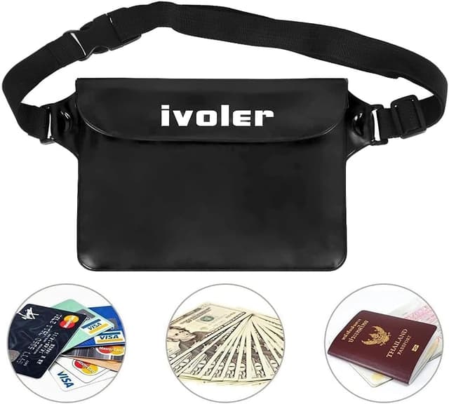 Detalle de Universal waterproof waist bag 2 pack