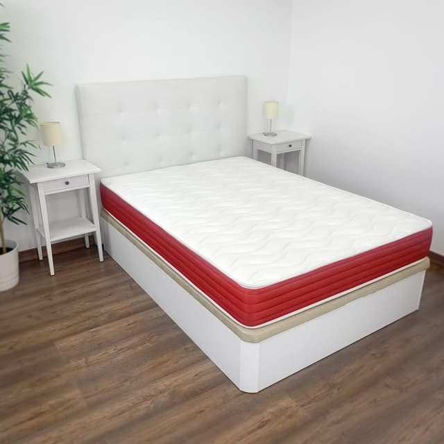 Detalle 2 de DUÉRMETE ONLINE Colchón Viscoelástico Lite Reversible 🛏️ 90x190 cm