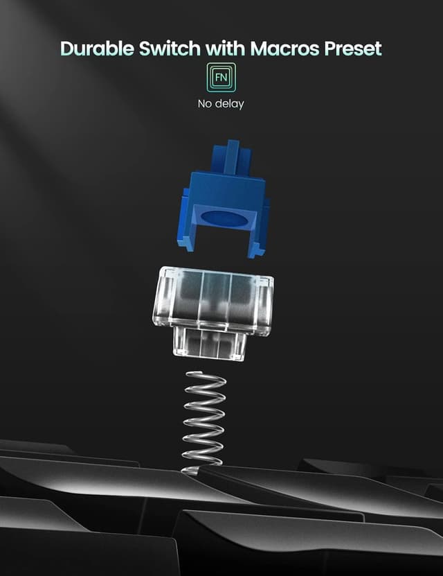 Thumbnail 4 de VAYDEER Tastiera macro 9 tasti programmabili