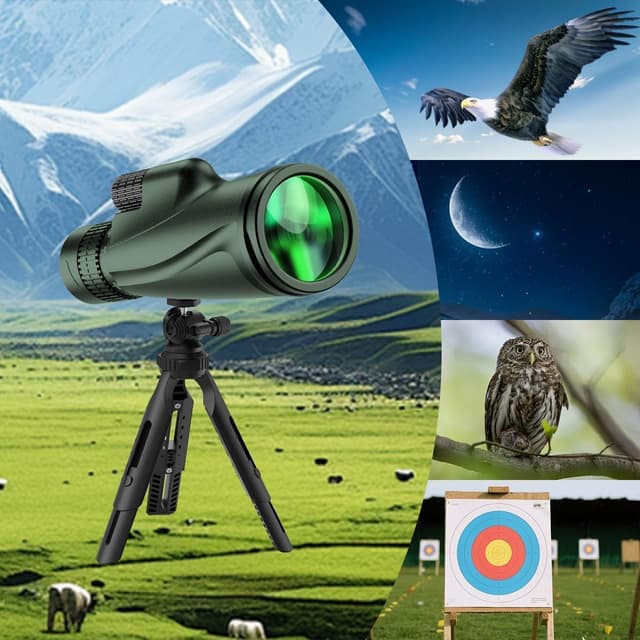Thumbnail 1 de KTBDING Monocular 80x100 for Bird Watching