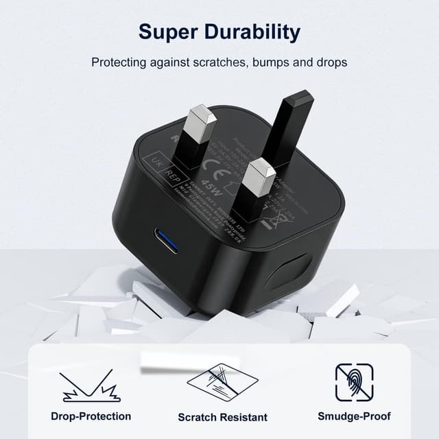 Detalle de Samsung 45W Super Fast Charger USB‑C