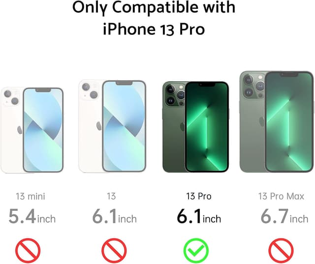 Thumbnail 6 de Anqrp Matt Zero Serie für iPhone 13 Pro Hülle dünn (Militärischer Schutz & Kameraschutz) transparent-blau