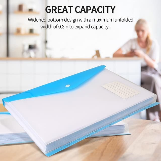 Thumbnail 4 de TOOELMON Punched Pockets A4 12-pack folders