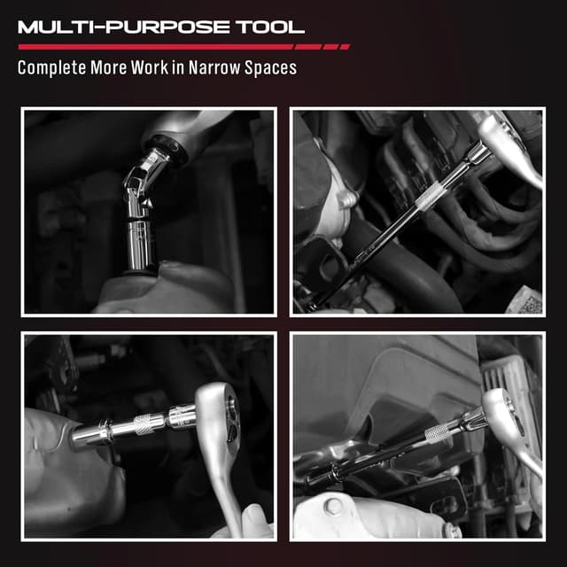 Thumbnail 5 de SEDY 4-Piece 3/8in Drive Socket Set