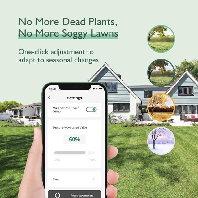 Detalle de Inkbird IIC-800 centralina irrigazione WiFi per 8 zone