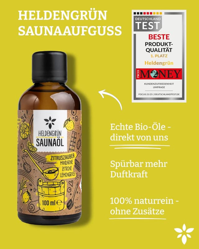 Thumbnail 6 de Heldengrün® Zitruszauber Saunaaufguss 20 Anwendungen 🍊