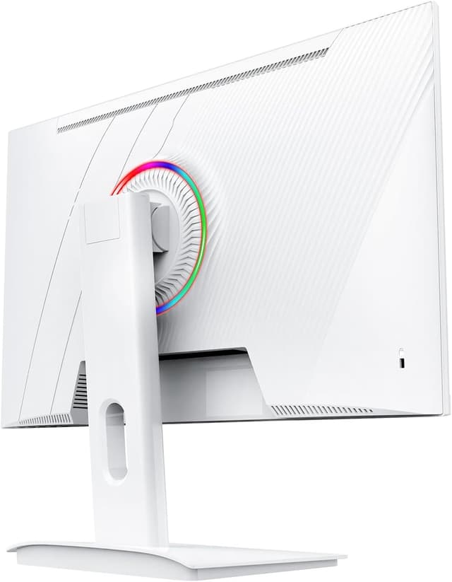 Detalle 2 de Gawfolk 27-Zoll Gaming-Monitor (UHD 4K, 160 Hz) in Weiß mit IPS, FreeSync und VESA 75×75