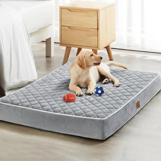 Detalle de WNPETHOME Orthopedic Dog Bed XL 42x30x4