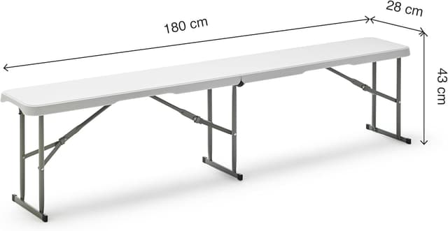 Detalle 2 de KG KITGARDEN Banco plegable 180x28x43 cm