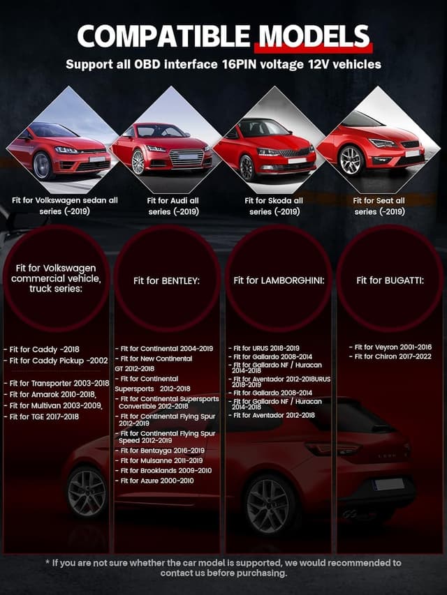 Thumbnail 4 de ANCEL VD500Pro: escáner diagnóstico VW Audi Skoda Seat