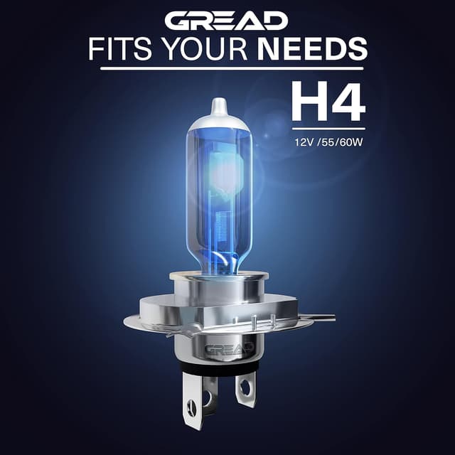Detalle 2 de Gread H4 55 W Auto-Lampe 12 V
