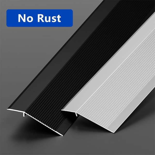 Detalle 2 de Lot de 2 rampes de seuil en aluminium 10 cm