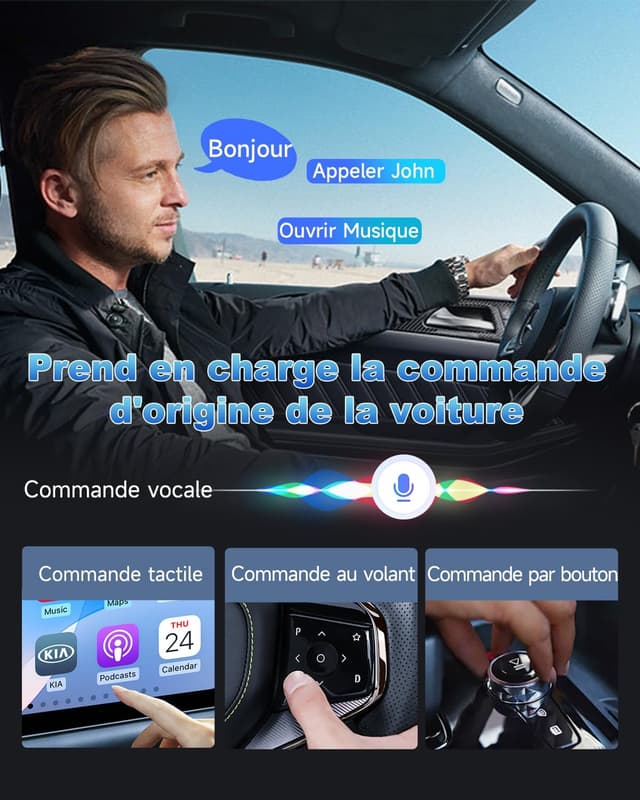 Thumbnail 4 de Carlinkit FireDrive Link Pro adaptateur CarPlay sans fil
