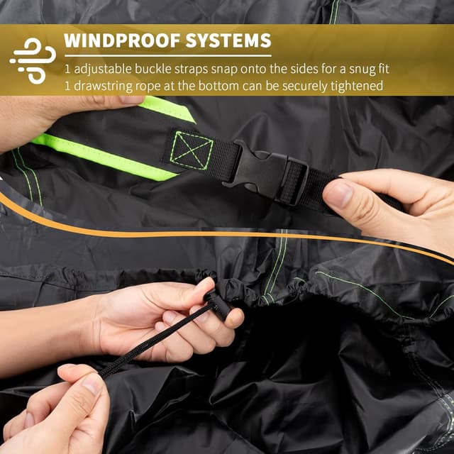 Thumbnail 4 de BEEWAY Egg Chair Cover 115×190 cm Waterproof