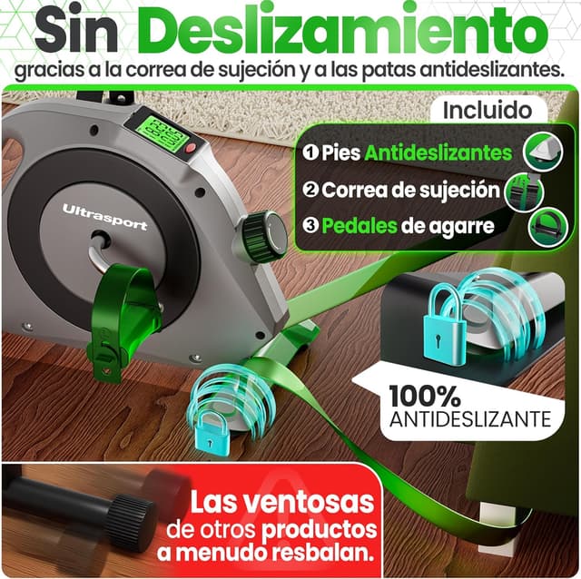 Thumbnail 4 de Ultrasport Mini Bicicleta Estática Compacta para Personas Mayores