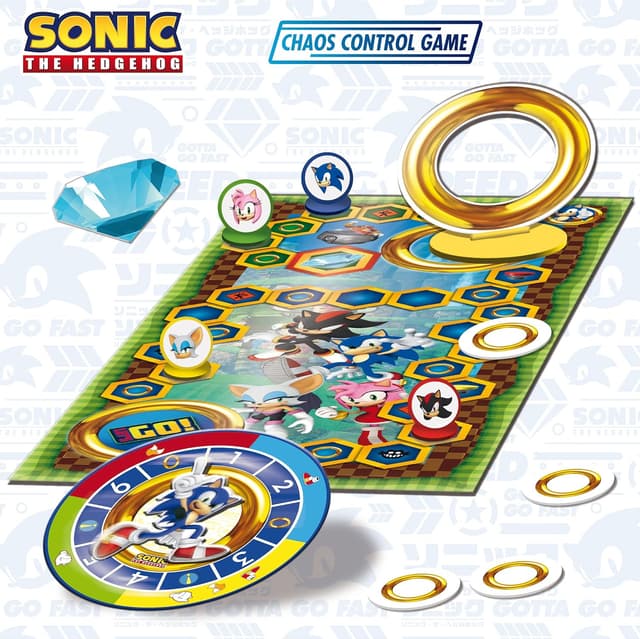 Detalle 2 de Lisciani Sonic Chaos 🌀 Juego de mesa familiar para niños