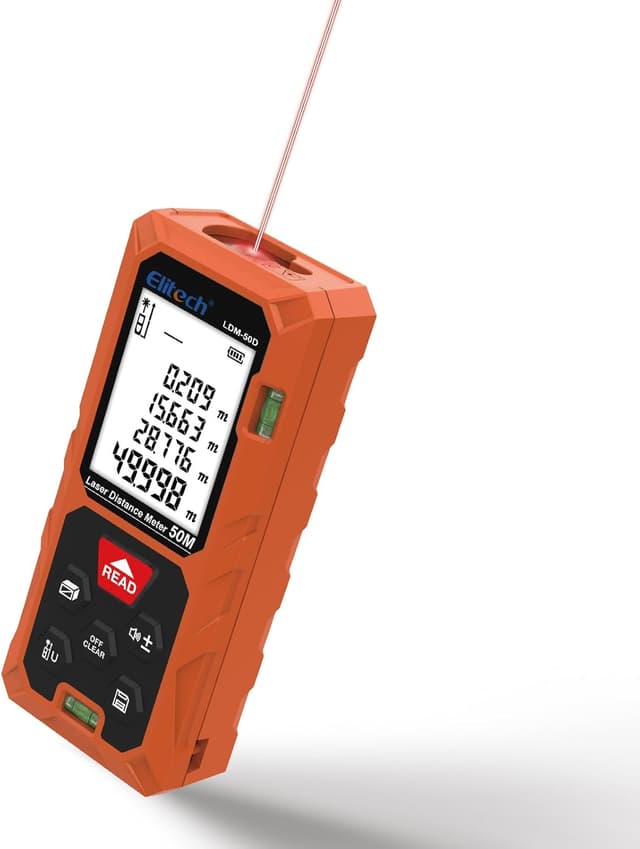 Detalle de Elitech Télémètre Laser 50 m