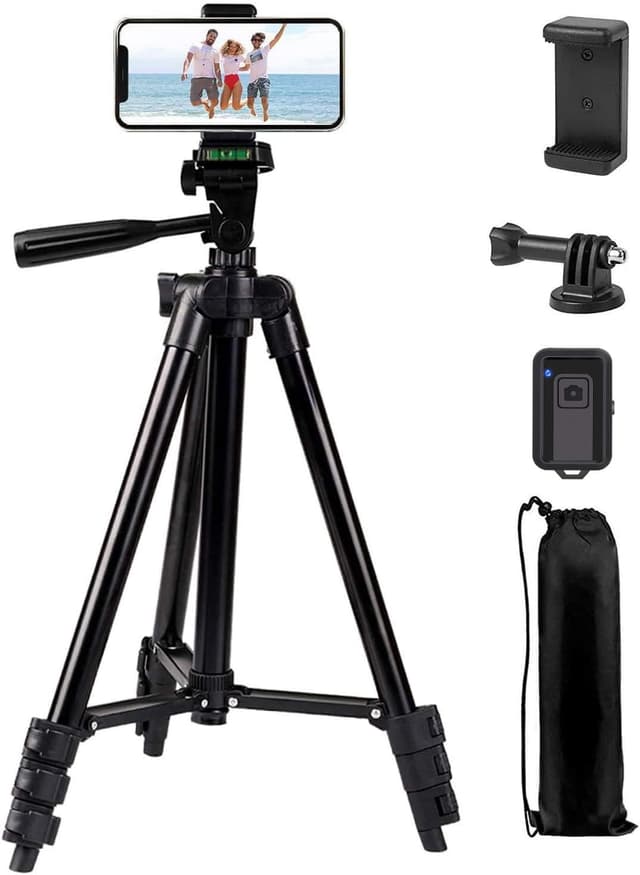 Detalle de LINKCOOL Phone tripod 42 inch aluminium