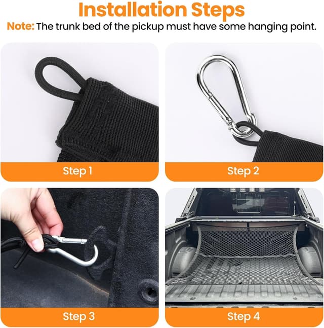 Thumbnail 2 de Truck Bed Net 4'x4' 🚚