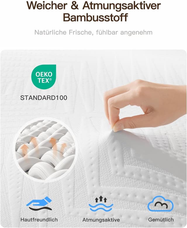 Thumbnail 5 de Topper 140x200cm H3 H4 7,5 cm Gelvisco