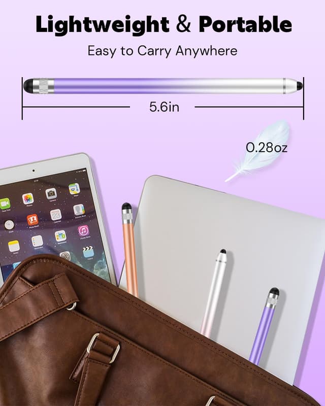 Thumbnail 4 de AmberVec Stylus Pen for Touchscreen 2-Pack