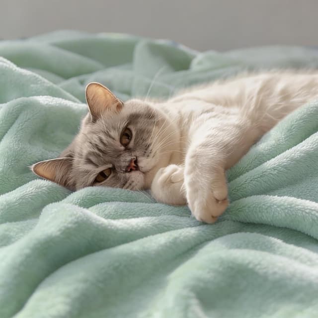 Detalle de CozyLux Plaid couverture polaire 220x240 cm vert sauge